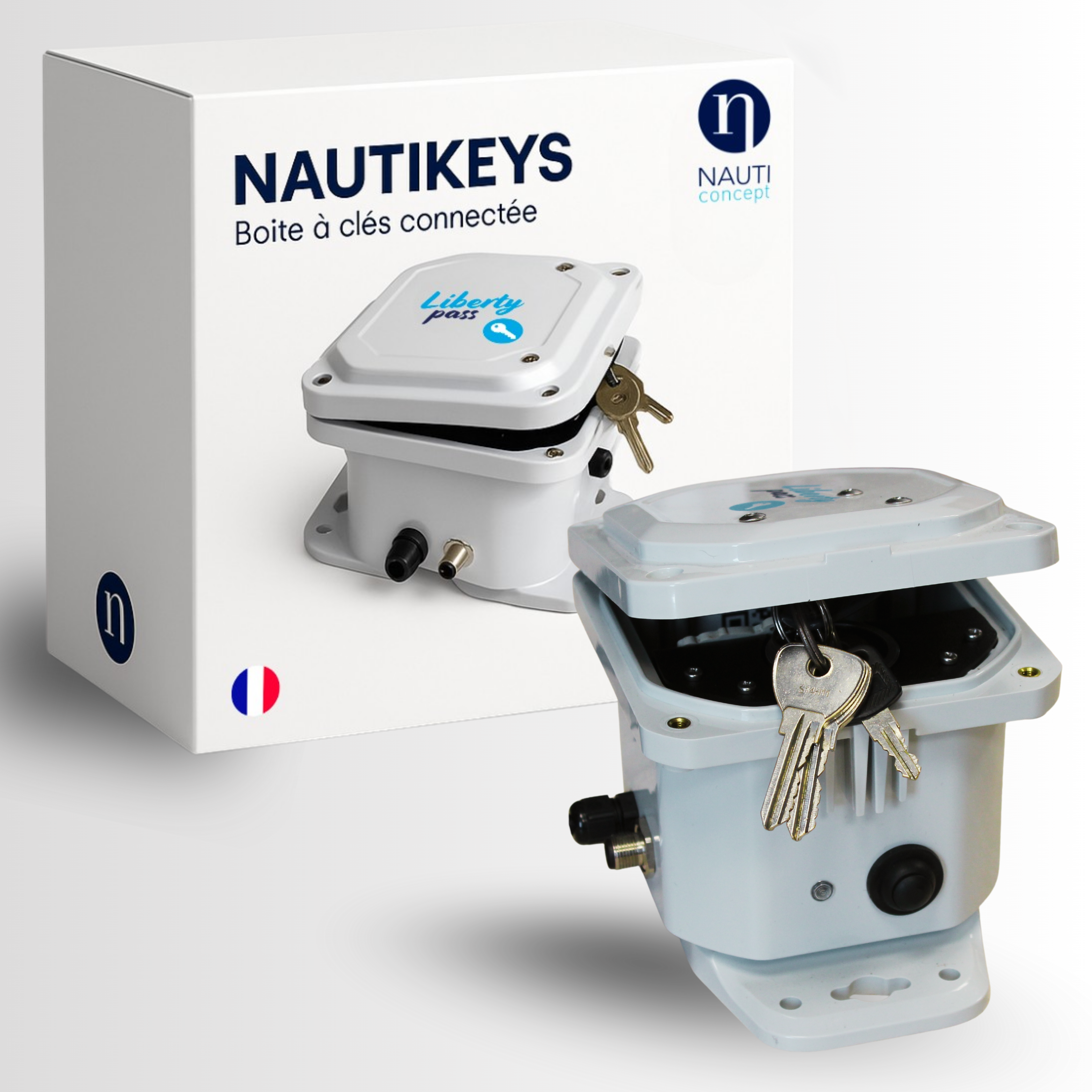 Nautikeys - La boîte à clés connectée pour votre bateau