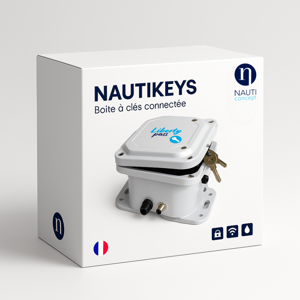 Nautikeys - La boîte à clés connectée pour votre bateau